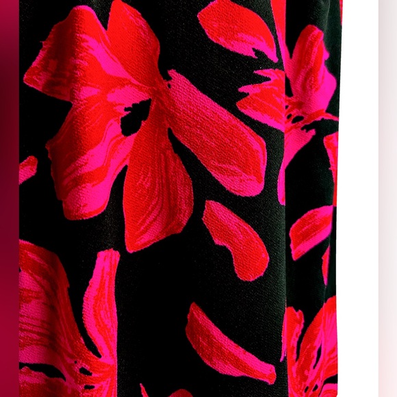 🔹2 for$12🔹 
NWOT Nine West Floral Long Sleeve Dress - Picture 6 of 9